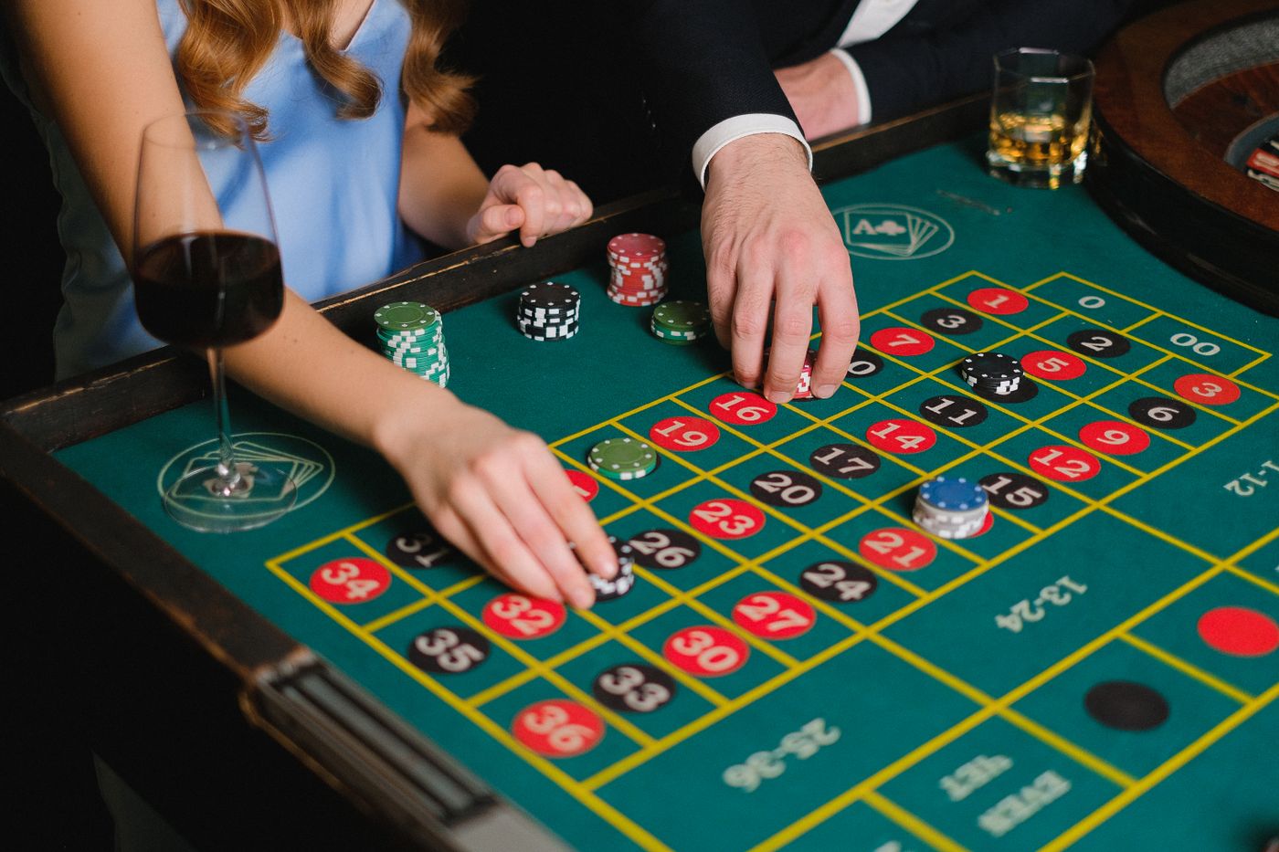Bàn casino minh họa